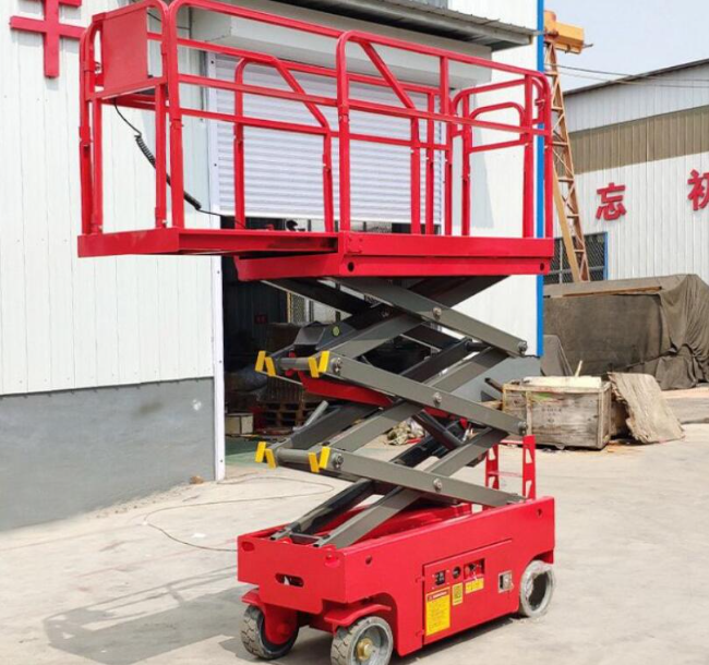 海伦移动剪叉式升降机